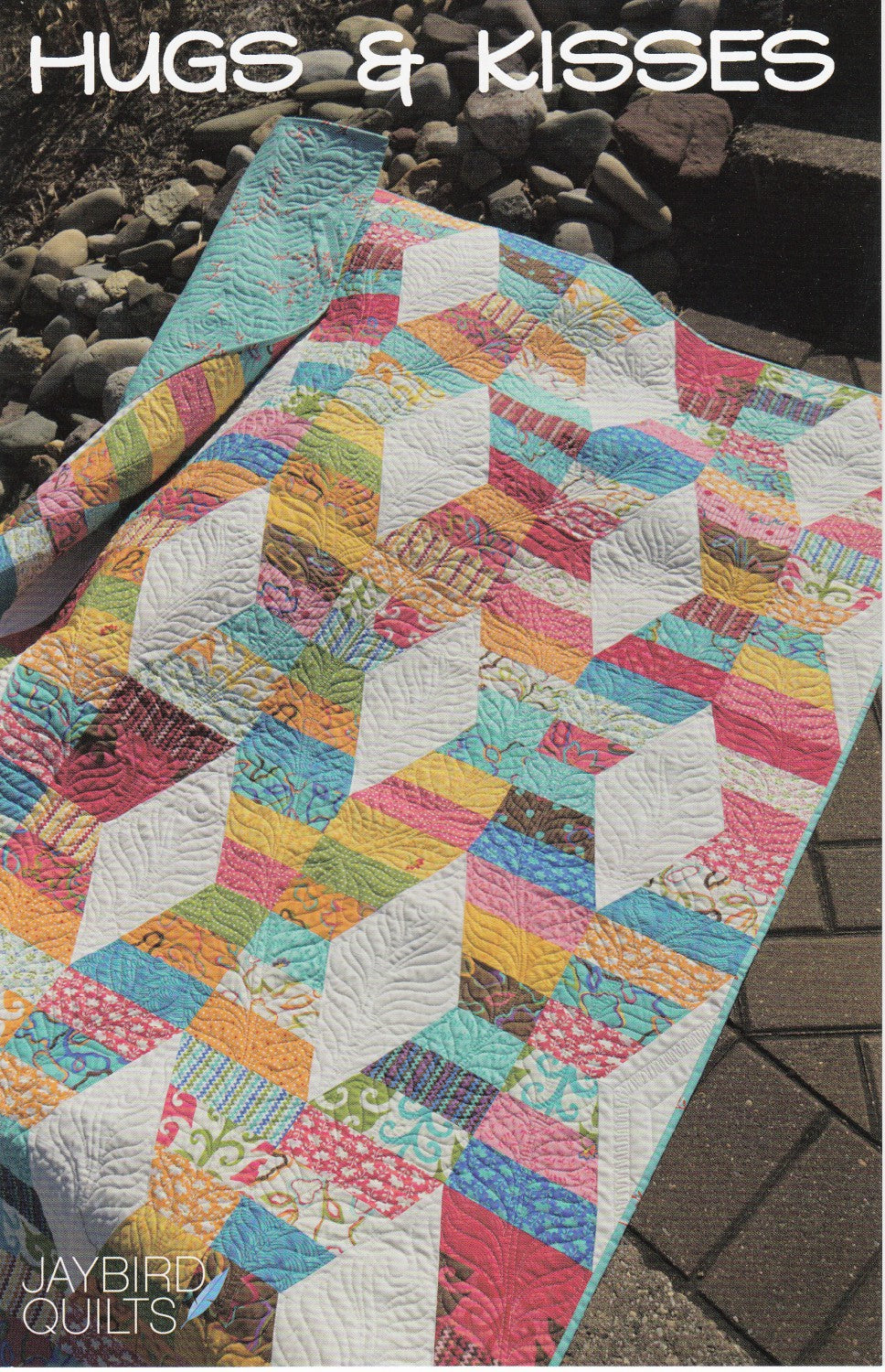 Hugs and Kisses Quilt Pattern by Julie Herman of Jaybird Quilts