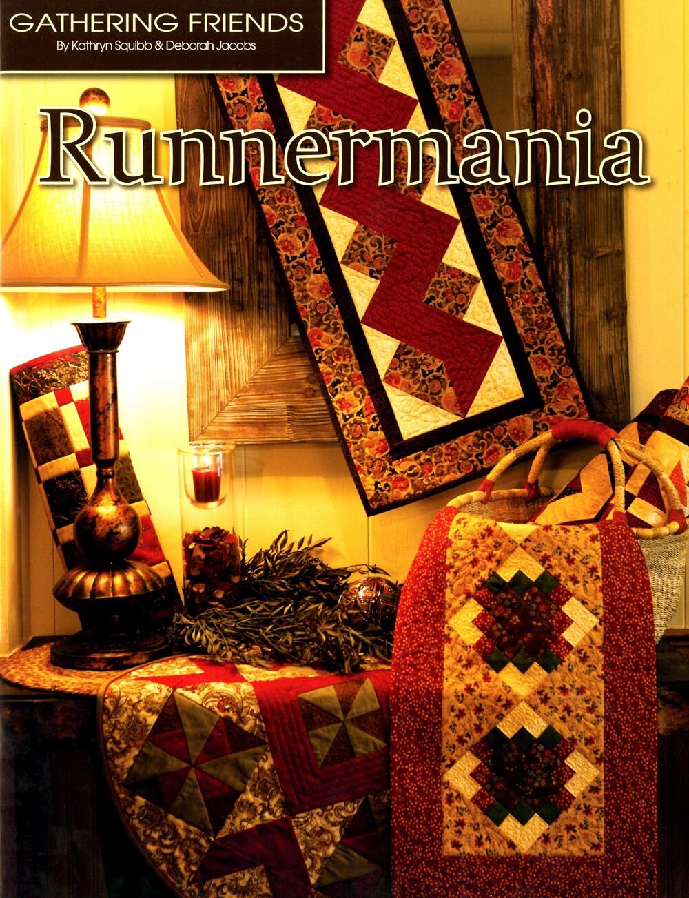 Runnermania Quilt Pattern Book by Kathryn Squibb of Gathering Friends