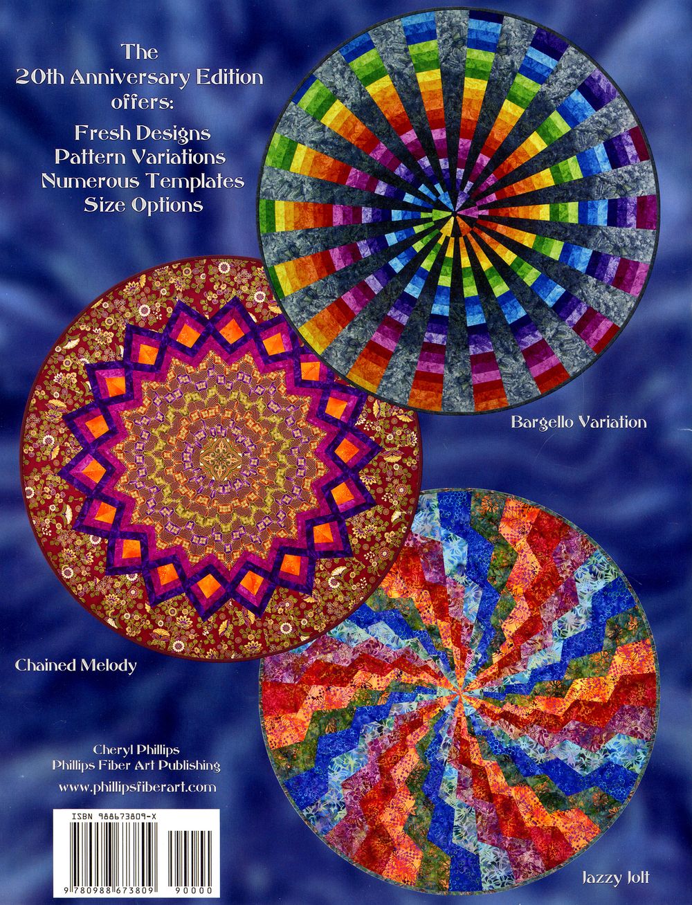 Quilts Without Corners Platinum Edition Quilt Book by Cheryl Phillips of Phillips Fiber Art