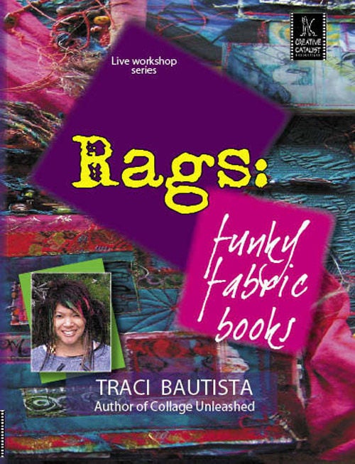 Retro Rags Funky Fabric Books Video on DVD with Traci Bautista for Creative Catalyst