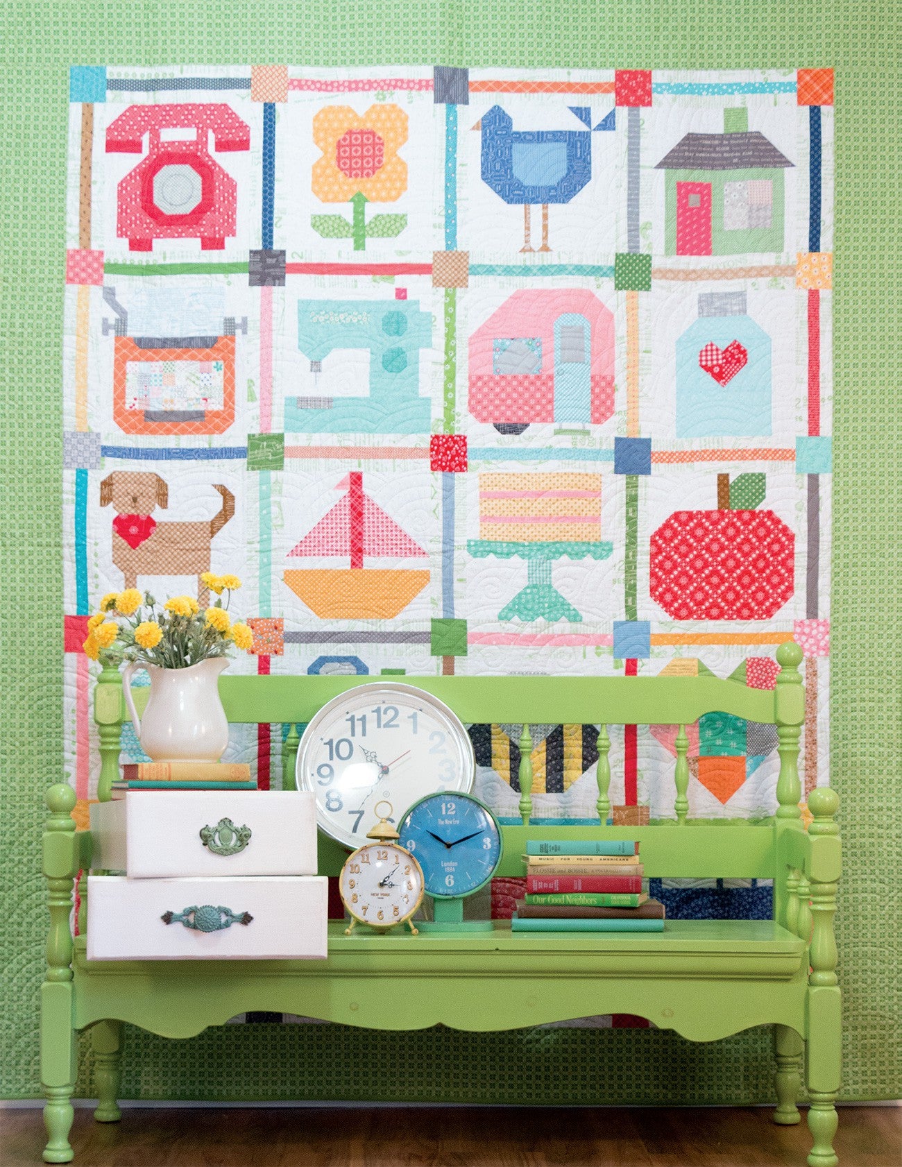 Spelling Bee Quilt Pattern Book by Lori Holt for It's Sew Emma