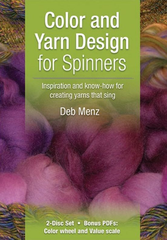 Color And Yarn Design For Spinners Video on DVD with Deb Menz for Interweave