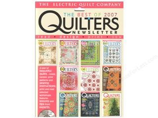 The Best Of 2007 Quilters Newsletter on CD