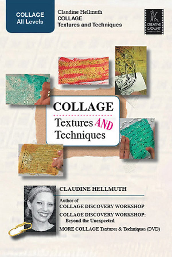 Fused Fabric Collage Textures And Techniques Video on DVD with Claudine Hellmuth for Creative Catalyst