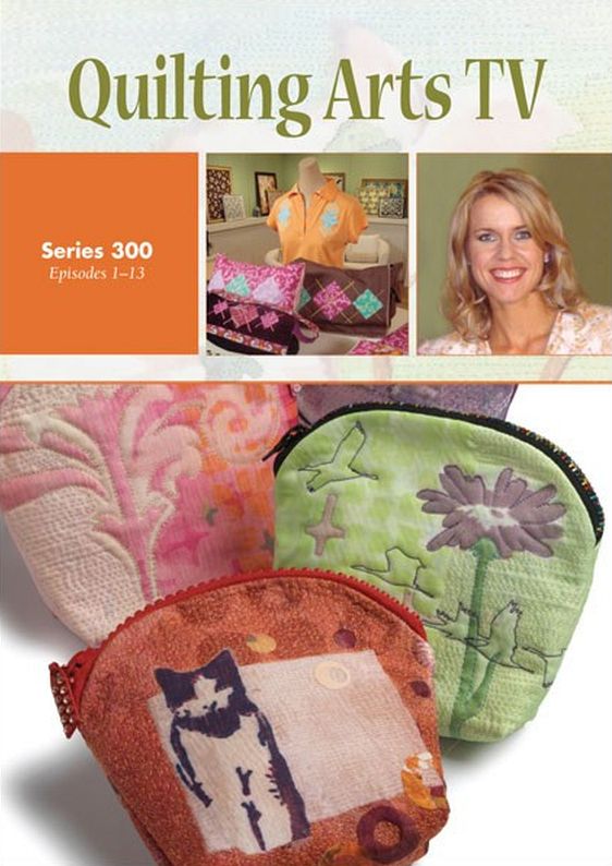 Quilting Arts TV Series 300 Video on DVD with Pokey Bolton