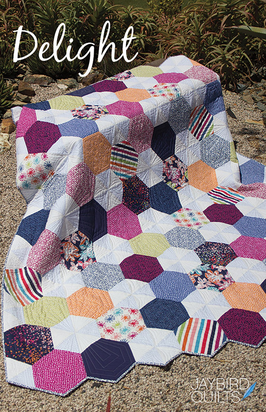 Delight Quilt Pattern by Julie Herman of Jaybird Quilts