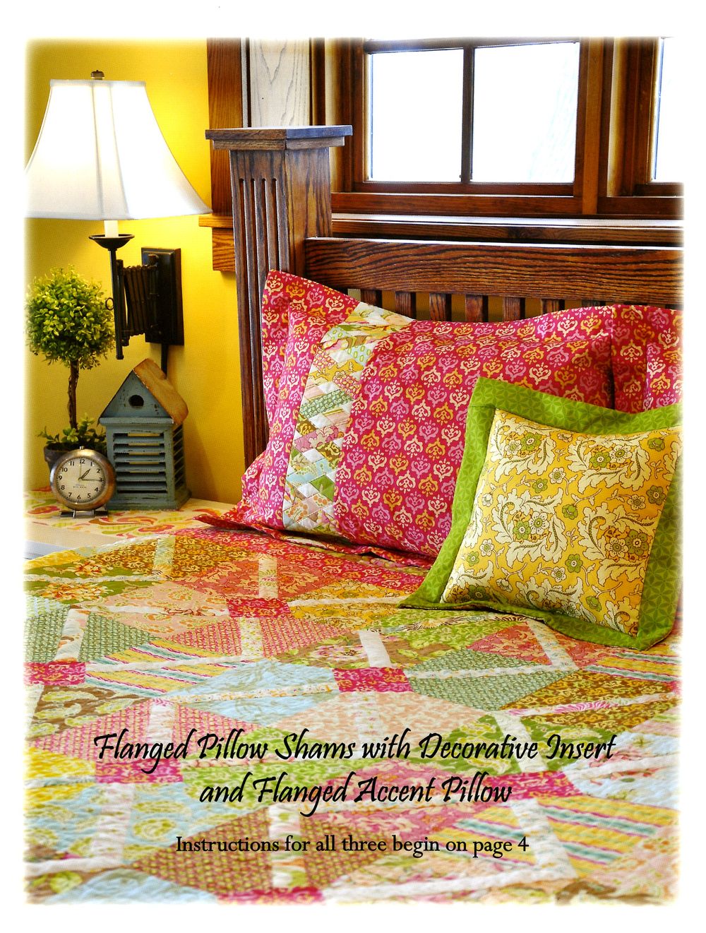 Shams With Style Quilt Pattern Book by Heather Peterson of Anka's Treasures