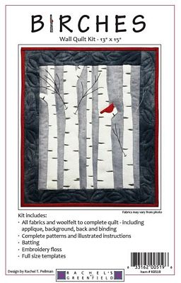 Birches Wall Quilt Kit by Rachel's of Greenfield