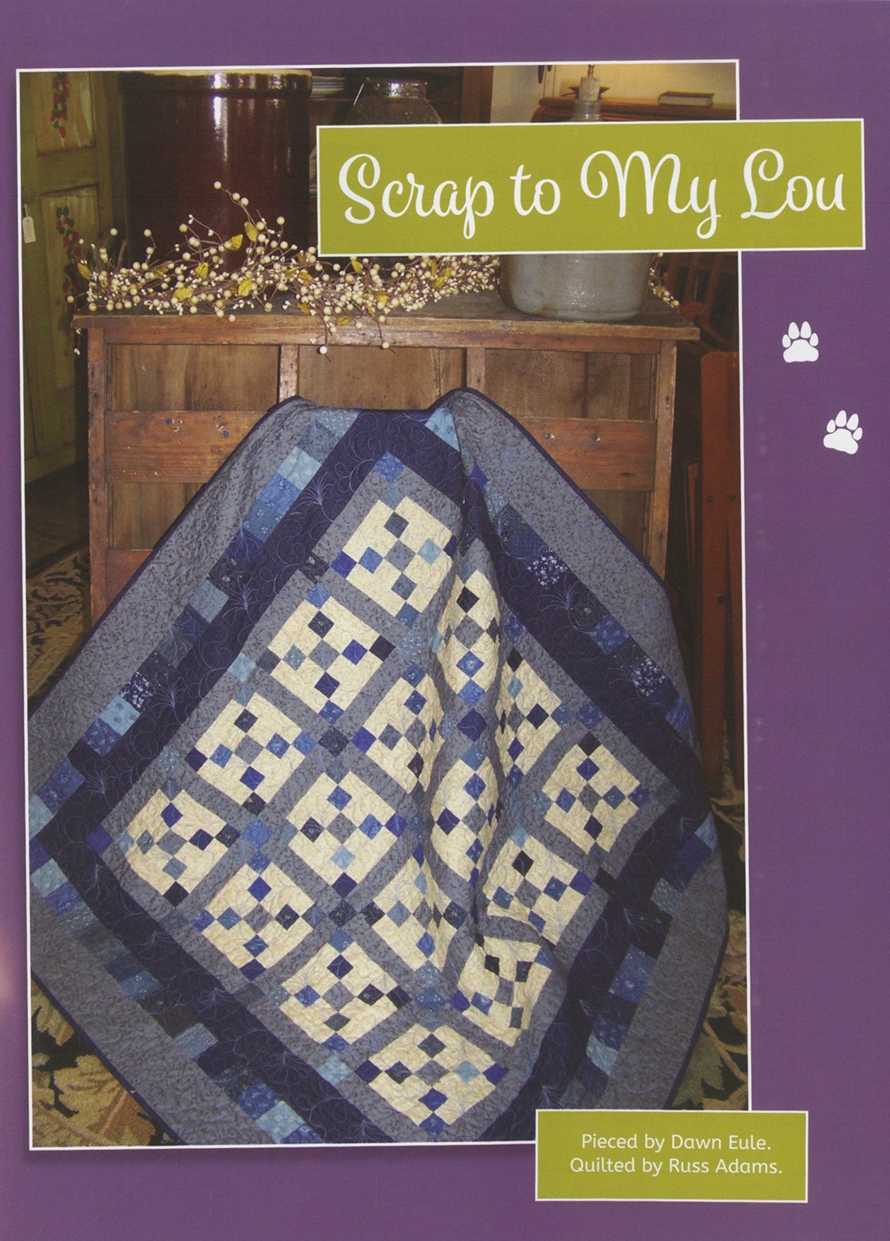 4-Patch Panache Quilt Pattern Book by Deb Heatherly of Deb's Cats N Quilts