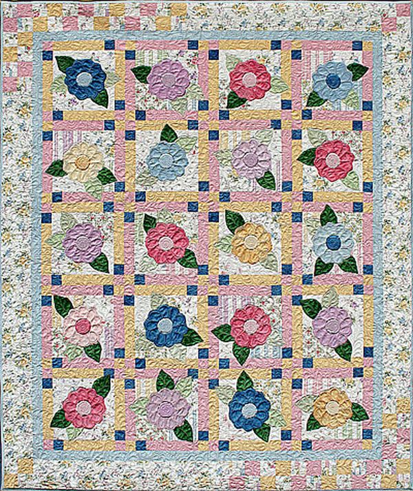 Turning Twenty Slapplique Quilt Pattern Book by Tricia Cribbs of Friendfolks