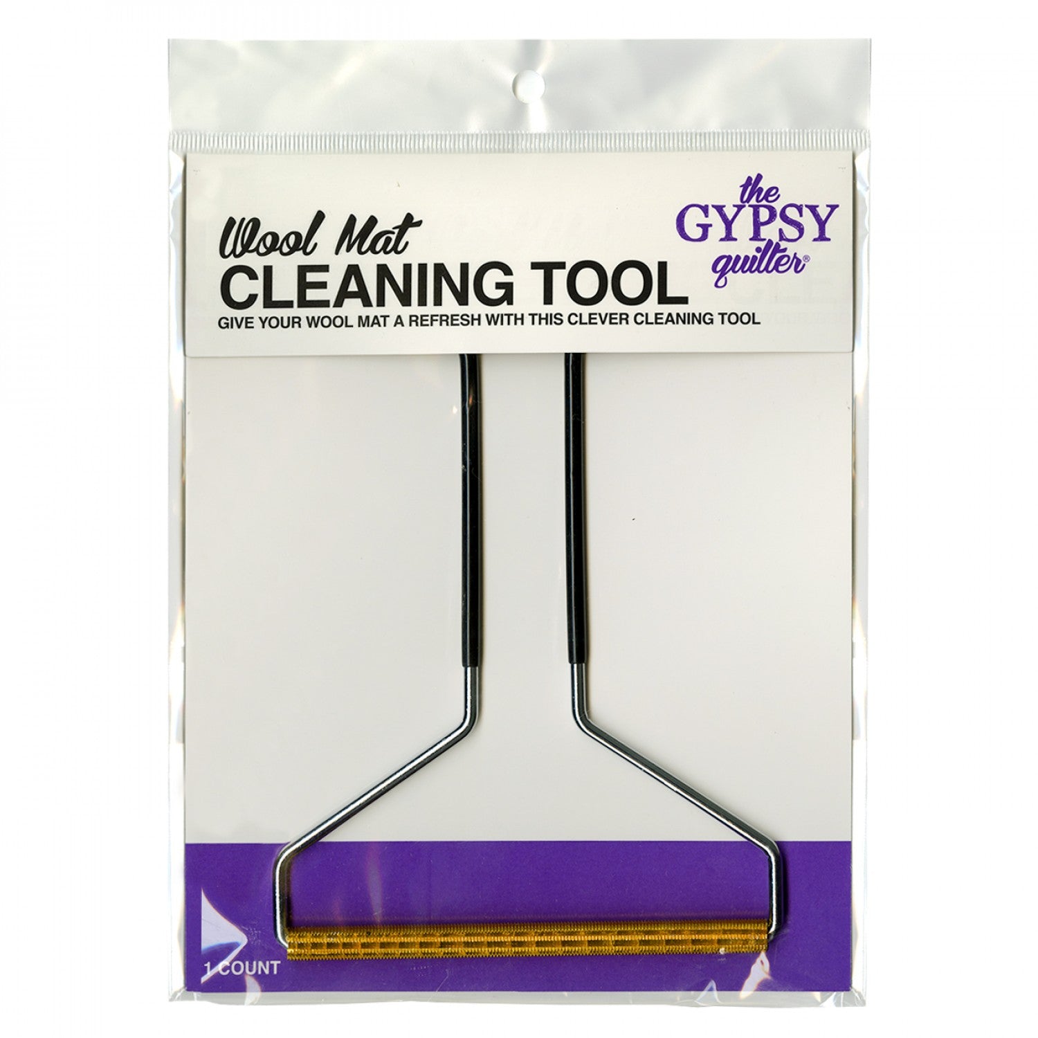 Wool Mat Cleaning Tool from The Gypsy Quilter
