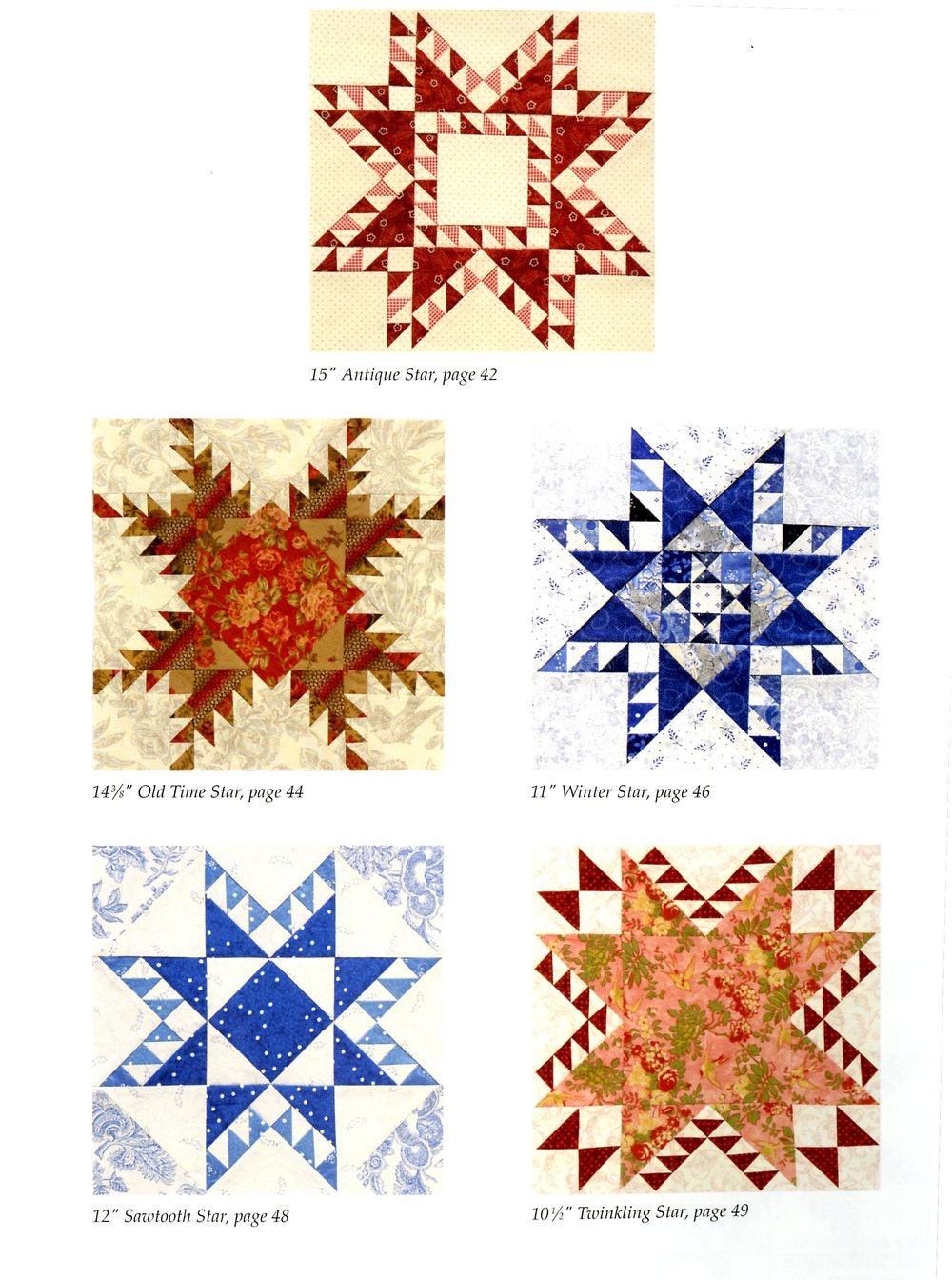Feathered Star Quilt Blocks 2 by Marsha McCloskey for Feathered Star Productions